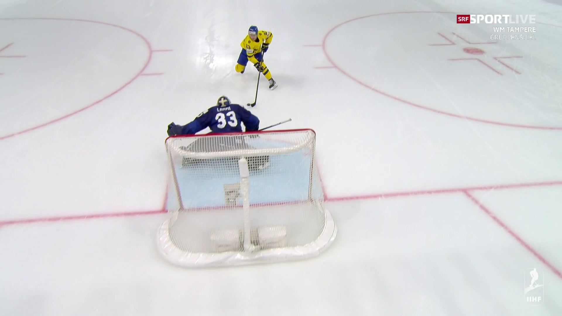 Eishockey-WM am Montag - Schweden jubelt gegen Finnland nach Penalty-Krimi - Sport