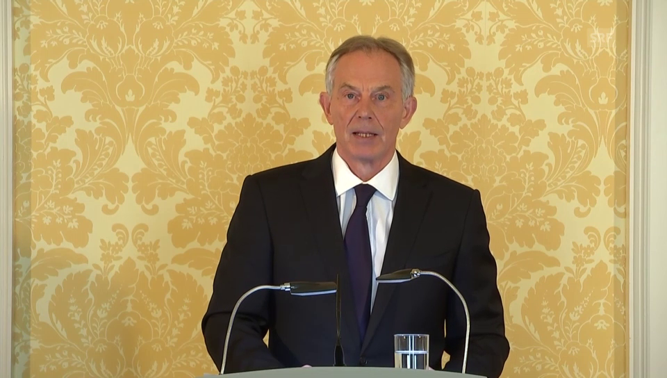 Blair: «Ich übernehme die volle Verantwortung»