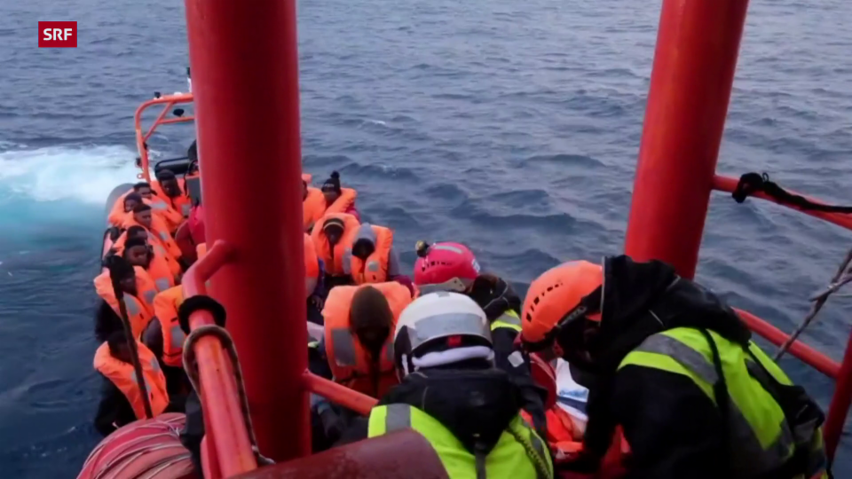 Bootsmigranten vor Libyens Küste gerettet