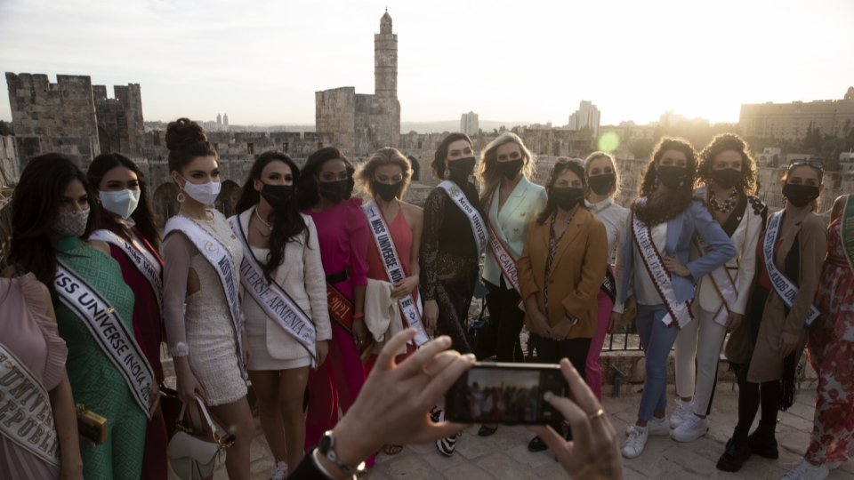 Die Miss-Universe-Kandidatinnen sind die einzigen Touristinnen in Israel