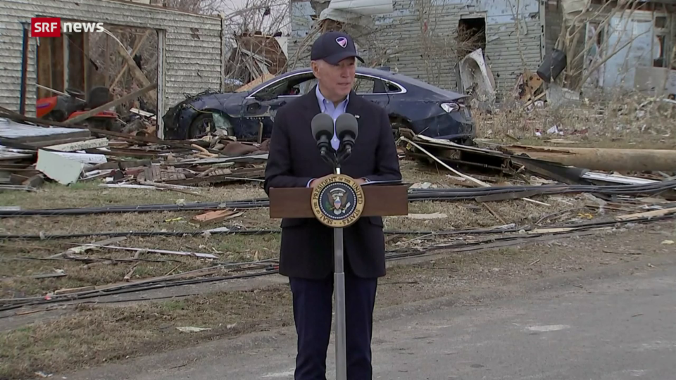 Schwere Zerstörung nach Tornados: US-Präsident verspricht Hilfe