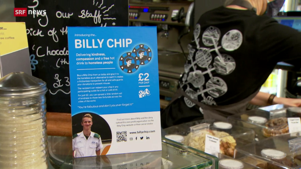 «Die Idee»: Billy Chips – Währung für Obdachlose in Bristol 