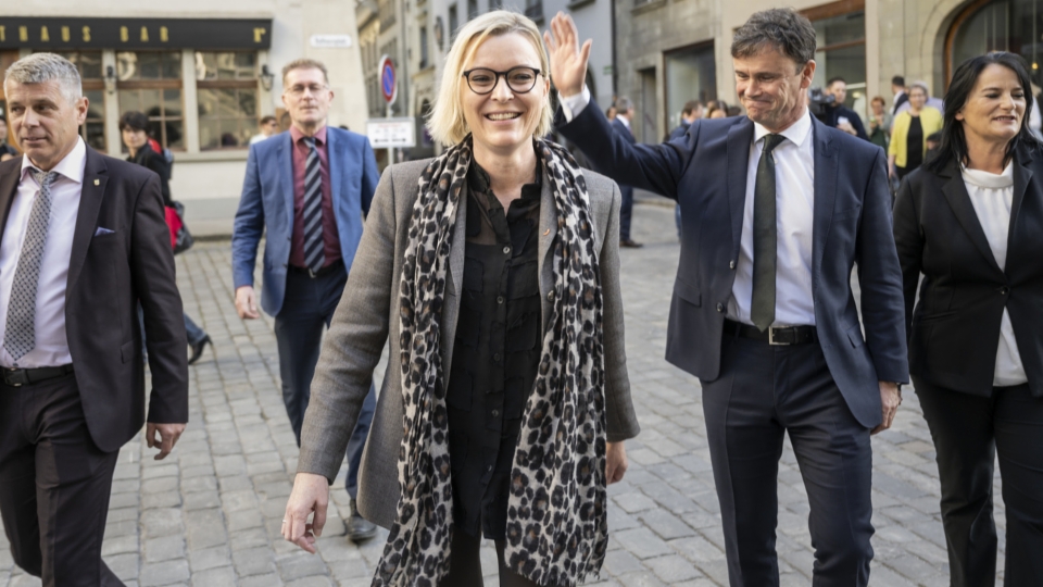 Astrid Bärtschi holt den freien Sitz – keine Veränderung der Machtverhältnisse in der Berner Regierung