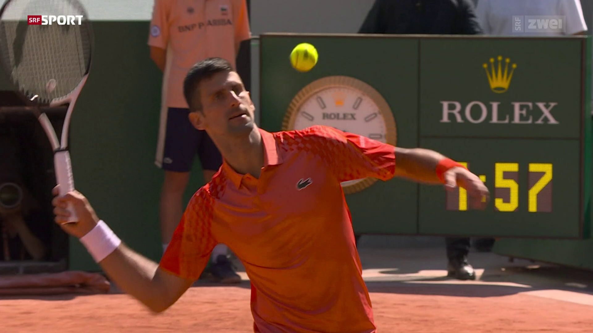 French Open Round-up Männer - Djokovic stellt Bestmarke auf