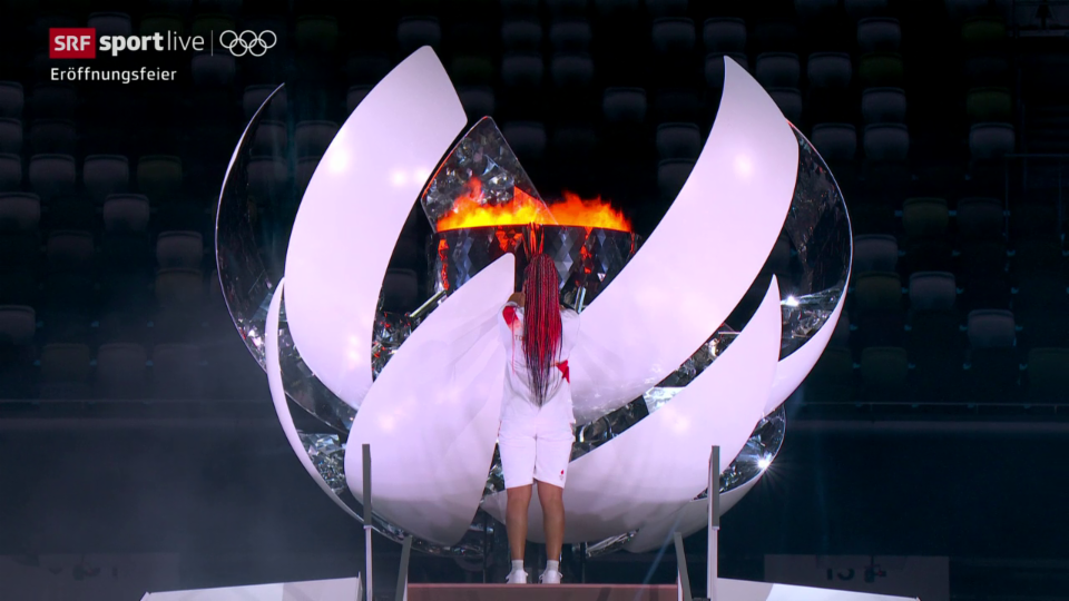 Naomi Osaka envida il fieu olimpic