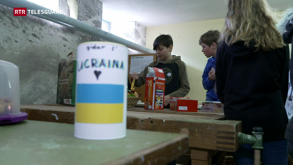 Scolars da Mustér rimnan raps per l'Ucraina