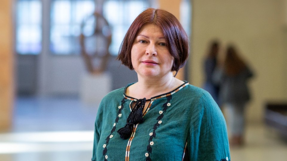 Museumsdirektorin Oksana Pidsukha über ihre Arbeit in Kiew