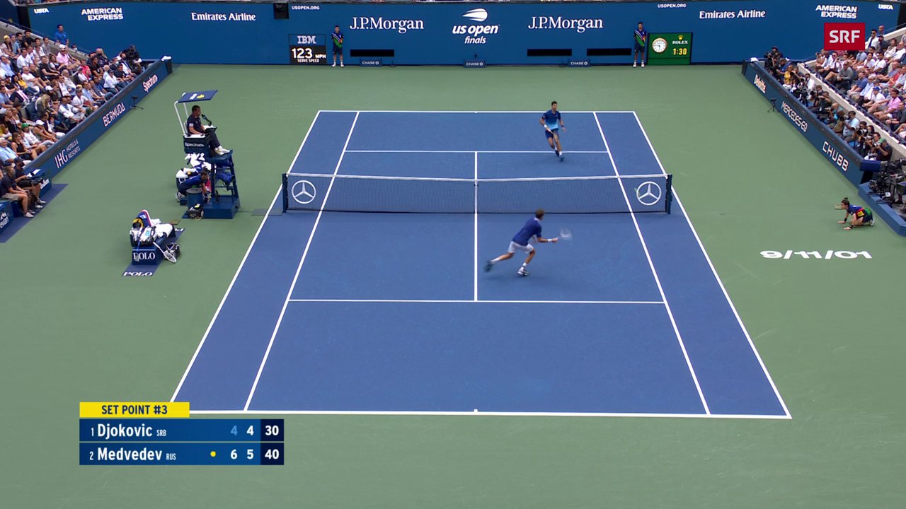 US-Open-Final gegen Djokovic - «Muss zehnmal besser sein»