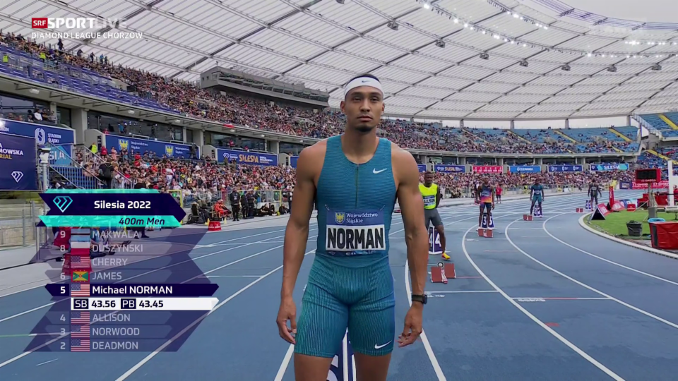 400-m-Weltmeister Norman gewinnt auch in Polen