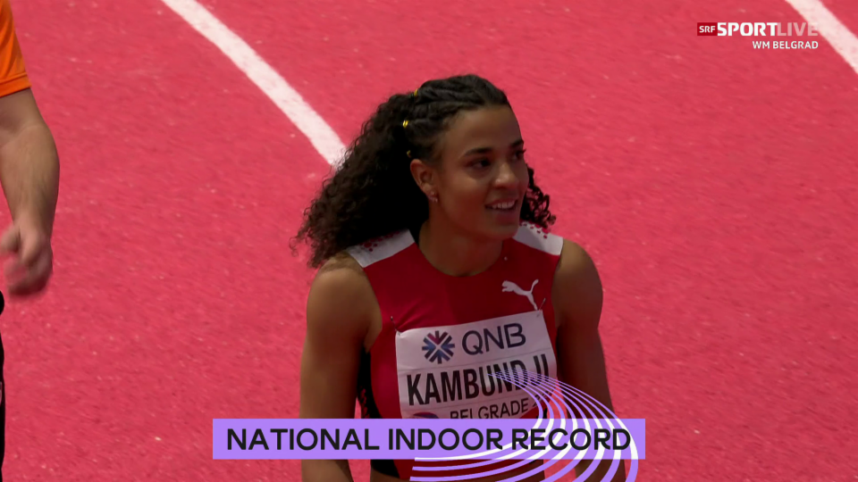 Ditaji Kambundji unterbietet Schweizer Rekord im Halbfinal klar