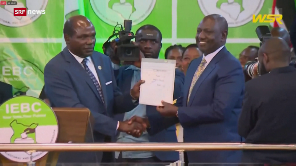 Präsidentschaftswahlen in Kenia: Sieg für William Ruto