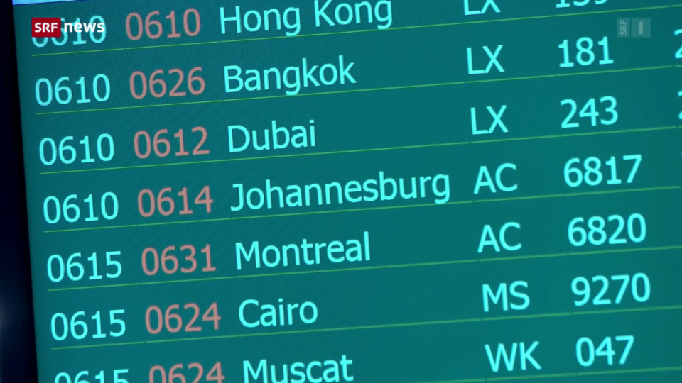 Schweiz und weitere Länder erlassen Flugverbote wegen Omikron-Variante