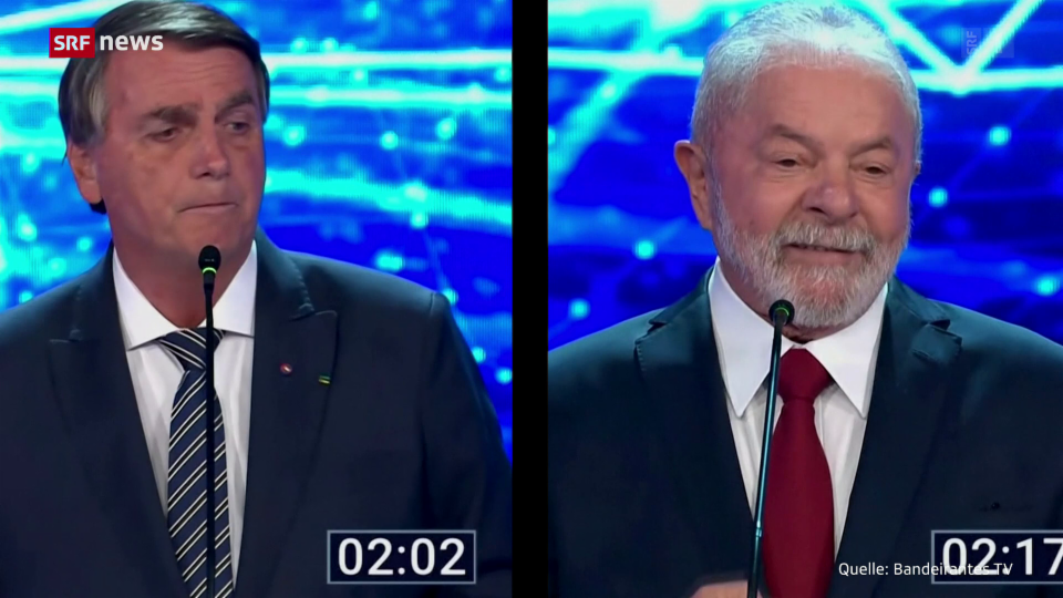 Präsidenschaftswahl Brasilien: Erstes TV-Duell