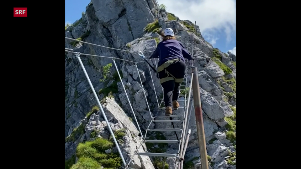 Mit Adipositas auf den Klettersteig: «Ich will mir beweisen, dass ich das kann!»