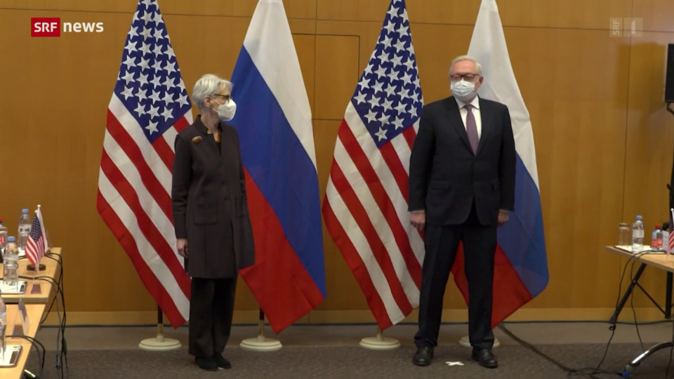 Treffen in Genf: Die USA und Russland sprechen über den Ukraine-Konflikt