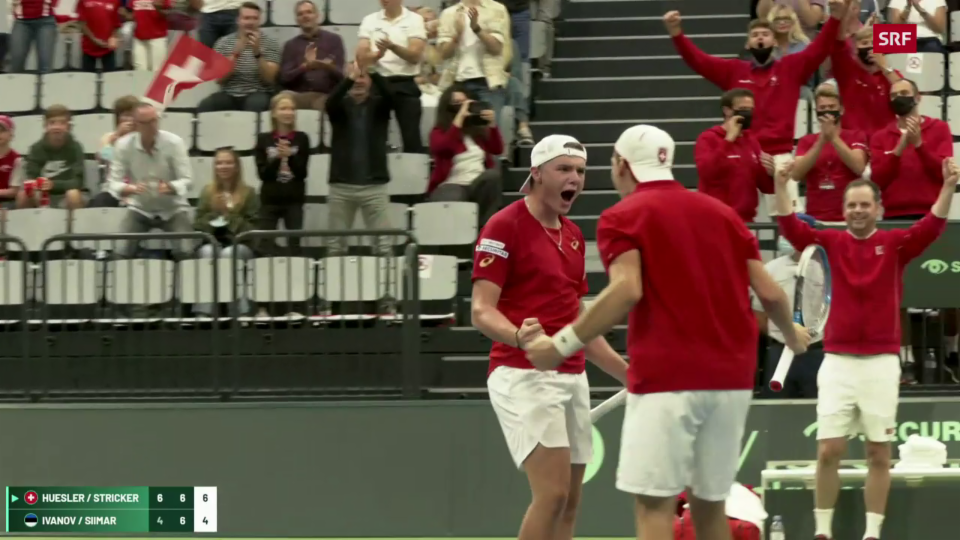 Archiv: Schweiz mit erstem Sieg im Davis Cup seit 4 Jahren