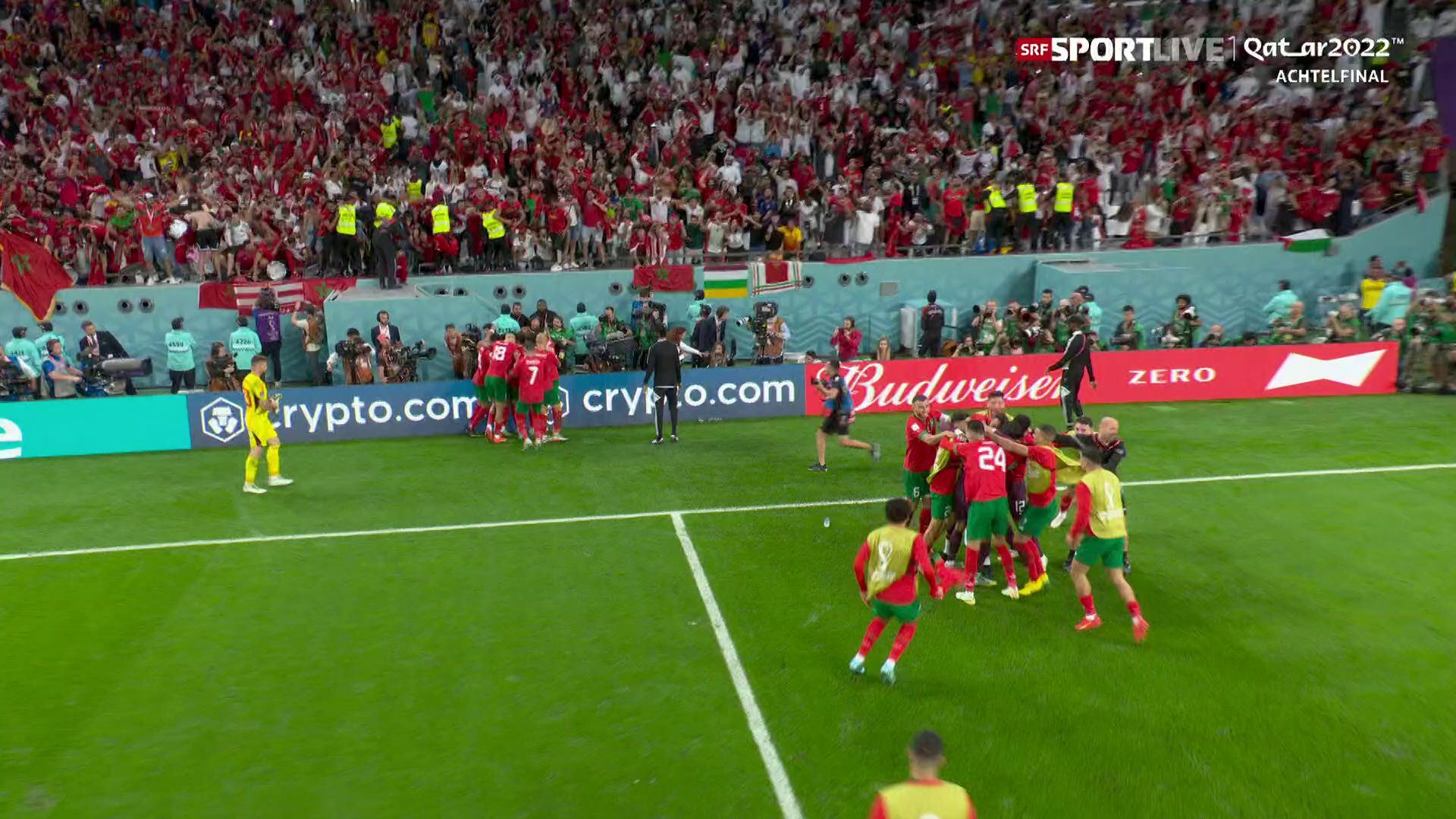 FIFA WM 2022 - Die Live-Highlights bei Marokko - Spanien