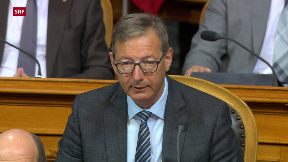 Josef Dittli (FDP/UR) fordert mehr Leadership vom Bundesrat