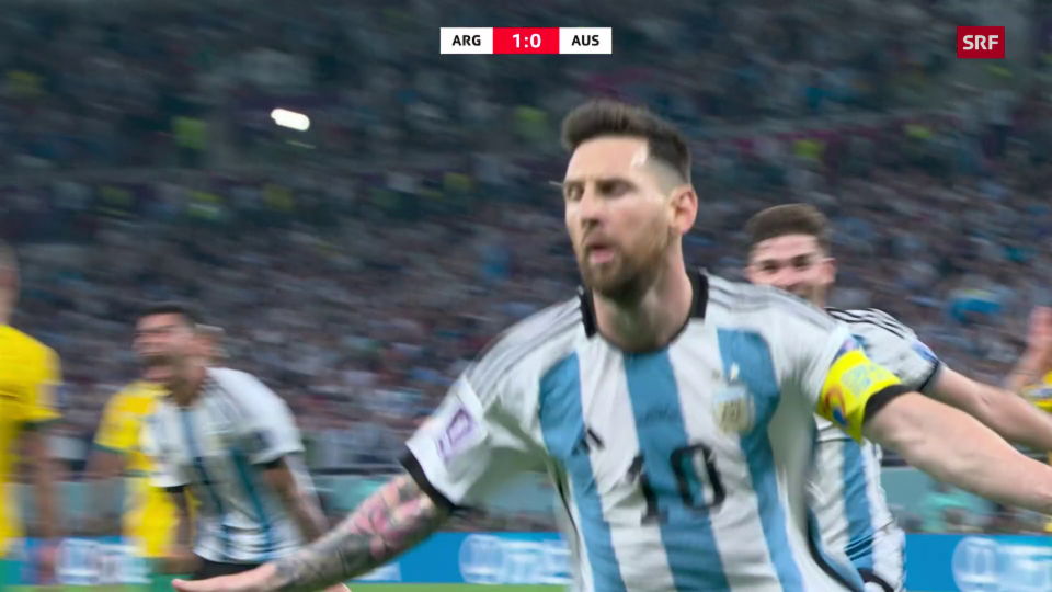Messi führt Argentinien zum Sieg über Australien
