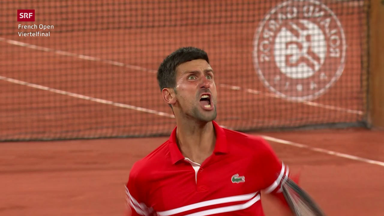 Sport-Clip - Frust oder Freude? Djokovic schreit seine Emotionen heraus