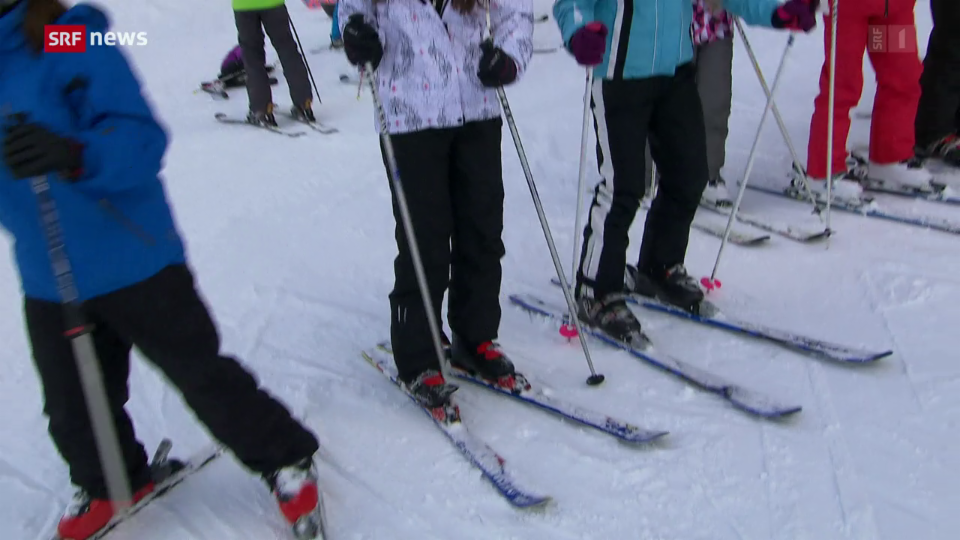 Aus dem Archiv: Der Bund empfiehlt die Skilager abzusagen