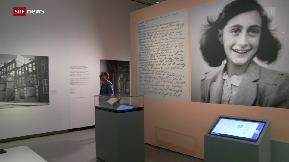 Landesmuseum eröffnet Ausstellung «Anne Frank und die Schweiz»